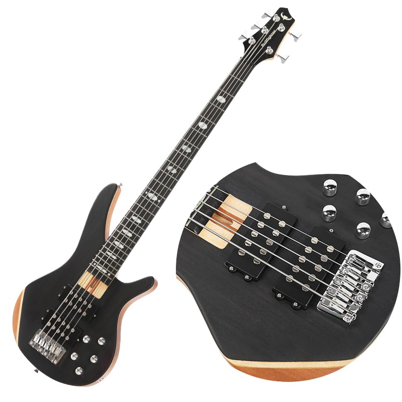 bullfighter 5弦ベースアクティブPU おまけつき！ ほぼ新品！ Amazon.com: Bullfighter 5-String Electric Bass Guitar